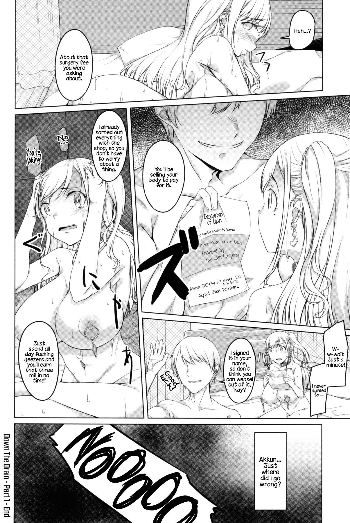 Hentai Manga Comic-Down the Drain-Read-22